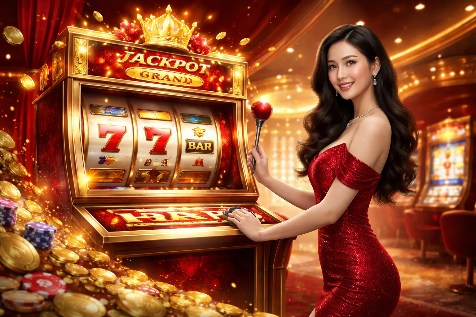 Thế giới máy đánh bạc đỉnh cao tại 69vin app